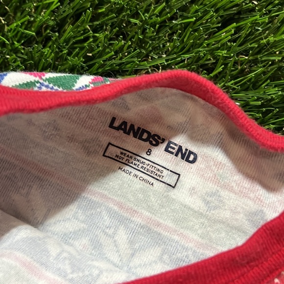 Youth Lands End Fitted Pajamas - Picture 3 of 5